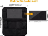 Famanu - Children's Car Organizer, 2 PCS Car Storage Accessories with 24.4 cm iPad Pocket, 10 V1189-WXFBOL-125-1