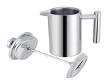 350ML Double Wall Stainless Steel Coffee Maker French Press Tea Pot with Filter V1294-YM0722-JY01656
