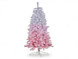 Christabelle 1.8m 6ft Pink Ombre Christmas Tree Pre Lit Warm White LED Foliage Artificial Indoo 112_WFLPO6