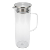 1100ML Cold Water Bottle Transparent Cold Water Pitcher Juice Jug with Lid for Home UseStainless V1294-YM0901-3118210130912