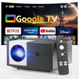Devanti Video Project 4K 1080P Official Google TV 5G Wifi Home Cinema VP-260-WIFI-BK