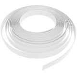 White PVC 3cm x 10m Self-Adhesive Thin Strip Cabinet Edging Strip 1 Roll V1369-AZ3-W-22519