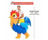 Halloween Inflatable Rooster Costume, Funny Cosplay Halloween Costume for Men Women Birthday V1263-JX-1168