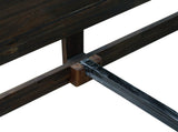Bed Frame King Size in Solid Wood Veneered Acacia Bedroom Timber Slat in Chocolate V43-BED-NOWKCH