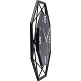 Wall Clock Wood Metal 30Cm Silent Non Ticking Clock Living ROom Bedroom Kitchen Office Large V1188-MS-227-2793
