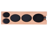 Coffee Tamper Holder Multifunction Food Safe Wooden Coffee Tamping Station for Coffee Lovers V1294-YM0523-3113220079411