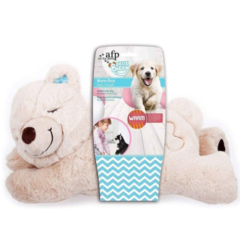 Puppy Warm Toy Bear Dog Heat Pack Comfort Plush Soft Toys Feeling Sleep Aid AFP V238-SUPDZ-33177399197776