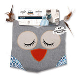 Cat Sack Crinkle Toys - Grey Owl + Hide Play Bag Teaser Vintage All For Paws V238-SUPDZ-32374921461840