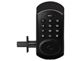 MEC Digital Motorised Smart Lock 20 User Codes Auto-Lock Backlit Keypad Matte Black MEC-MED20MB