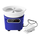 Pottery Wheel, 11 inch Pottery Forming Machine, 350W Electric Wheel for Pottery with Foot Pedal and V952-ZQLPJXS11YC3WK3YIV3