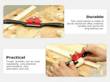 Premium Hand Planer Spokeshave with Black Alloy Steel Blade for Precision Wood Shaping and Carpentry V1370-AZ4-11518