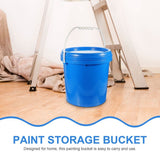 Blue Paint Bucket, Airtight and Durable for Multi-Functional Storage V1366-AZ2-W-12135