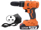 Brushless Rechargeable Drill with MT Interface Dual Speed Small Hand Electric Drill 100240VUK Plug V1294-YM0901-3114210055412
