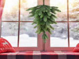Green Red Fruit Decoration Christmas Decoration Hanging Upside Down Greenery Wall Hanging Decoration V1294-YM0523-211007XU05-2