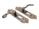 Door Handle Lock Set Aluminum Alloy European Style Universal Quiet Gate Lock for Bedroom Bathroom V1294-YM0901-3114250018211