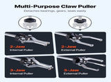9-Way Slide Hammer Puller Set, 15PCS Front Wheel Hub Bearing Remover & Rear Wheel Axle Hub Dent V952-QCLGLBQHCLBQ1NQ1O001V0