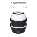 Electric Lunch Box Rice Cooker Food Bento Lunch Box Heater Multifunctional Food Storage V1294-YM0901-H26854US