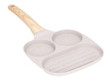 Egg Frying Pan Stick Proof Even Heating Flat Base Aluminum Alloy Pancake Pan for Induction Cooker V1294-YM0626-3118220339012