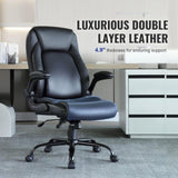 Executive Office with Cutting-edge Adjustable Lumbar Support, High Back PU Leather Office V952-LBYCGKPGKDJYA4GY1V0