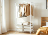 Levede 63CM Clothes Rack Stand Heavy Duty Hanging CR1012-4-WH