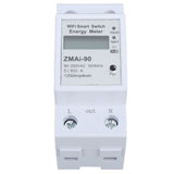 Single Phase Energy Meter WiFi Metering Switch Electric Meter APP Remote Control Electricity Monitor V1294-YM0901-3114230101011