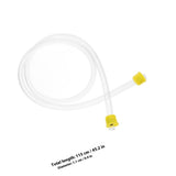 4-Pack Garden Sprayer Replacement Hoses, Transparent PP Soft Tubes, and Frost-Resistant for Outdoor V1369-AZ3-W-25327