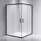 800 x 1000mm Sliding Door Nano Safety Glass Shower Screen By Della Francesca V63-829441