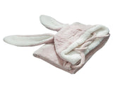 Hooded Blanket Wearable Polyester Plush Rabbit Ear Hooded Blanket Throw Soft Warm Blanket for Home V1294-YM0512-3117220259411