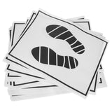 50Pcs Disposable Floor Mat for Car Paper Foot Pads Practical Durable Vehicle Foot Covers Assorted V1369-AZ3-W-15975