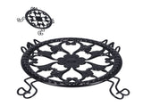 Flower Pot Stand Black Elegant Light Weight Stable Wrought Iron Plant Riser for Living Room Balcony V1294-YM0714-3115210201911