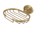 Soap Dish Wall Mounted Twisted Pattern Soap Holder Copper Stainless Steel Antique Soap Rack for V1294-YM0626-3112220088211