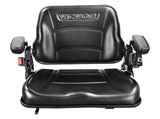 Universal Forklift Seat, Fold Down Tractor Seat with Adjustable Angle Back, Micro Switch, Seatbelt V952-CCZYCGKFSAQDUWMNSV0