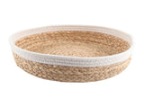 Woven Storage Basket Cloth Lining Rectangular Decorative Organizer Bins for Clothes Toy V1294-YM0523-220113JY01-5