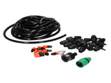 10M 8/11 Hose Garden Irrigation System 10PCS Adjustable Sprinkler Micro Nozzle Atomization Set V1294-YM0901-3111210153211