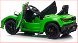 Lamborghini Revuelto Licensed Ride on 12V Remote Control Power Battery Car With Scissor door Green V580-CAR-OZ-LAMBO-GR
