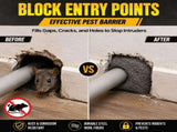 Steel Wool 4 Pack - 13 Ft Steel Wool Mice Control, Steel Wool for Dishes,Gap Blocker, Protects V1192-AZ-W-17972