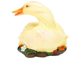 Resin Duck Statue Simulation Duck Ornament Model Decoration for Outdoor Garden YardYellow V1294-YM0901-3111210157812