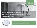 90cm Round Wall Mirror Bathroom Makeup Mirror by Della Francesca V63-831491