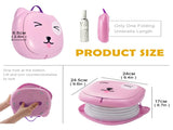 Portable Folding Potty for Toddlers Compact Travel Toilet with Cat Design, Easy to Carry & Clean, V1107-CS-ETCZZDZBQF