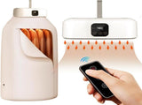 Portable Clothes Dryer, 600W Foldable Electric Dryer with Remote Control, Timer and PTC Heat Pump V1189-LC-RY-00305