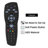 2x Tooleroo PayTV Remote Control Compatible with Foxtel MYSTAR SKY NZ - Black V238-SUPDZ-16803225734