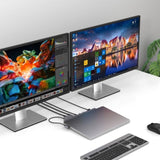 mbeat D12 Multi-Port Dual HDMI 4K USB-C Dock V186-MB-DOCK-D12