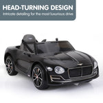 Bentley Exp 12 Licensed Speed 6E Electric Kids Ride On Car - Black CAR-BEN-BK