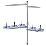 Industrial Metal Sewing Machine 5 Spool Thread Stand Holder for Sewing Embroidery Supplies with V1369-AZ3-W-11750