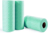 3 Rolls Green Cleaning Cloth Roll, 150 Sheets V1237-ZY00B0BYRF3VQ4