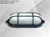 Sand Black Large Oval LED Explosion-Proof Light 280160105mm Christmas Industrial Safety Gift V1221-XM-LB7789-GM205