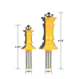 Molding Router Bits 1/2 Inch Shank Woodwork Tools Carbide Alloy 2 Size V1192-AZ-W-30784
