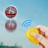 2pcs RED Flying Ball Mini Hand UFO Toys Drone Helicopter Hover Quadcopter Kids Toys Gifts V201-FAZ0702RE8AUX2