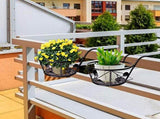 Iron Wire Hanging Flower Pot Holder Brackets Display Shelf Garden Plant Flower Holder V1294-YM0718-10096275