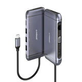 mbeat Elite X9 9-in-1 Multifunction USB-C Docking Station 1x HDMI, 1x VGA 1x USB-C Power Delivery V1202-V2-USMB-MB-UCD-X9